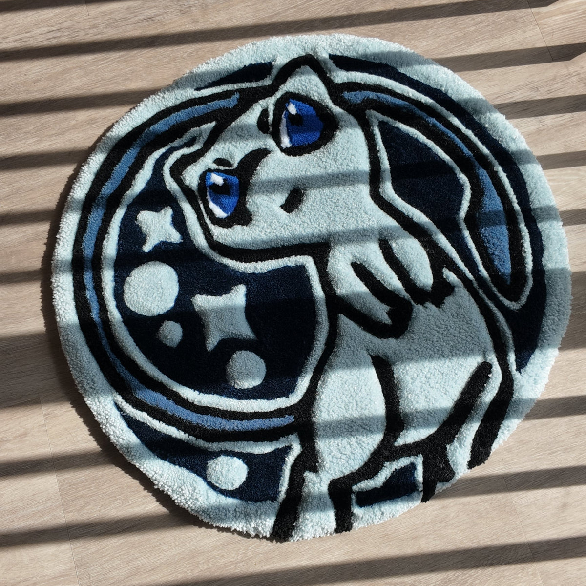 Shiny Mew Coin Rug