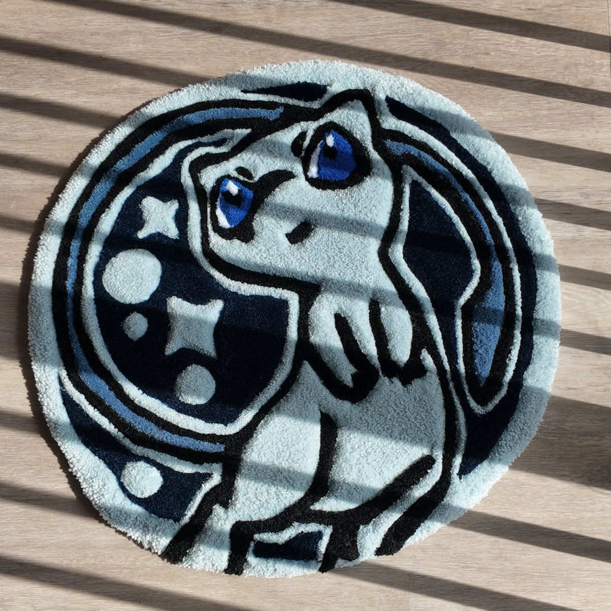 Shiny Mew Coin Rug