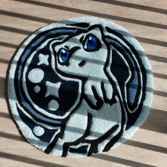 Shiny Mew Coin Rug