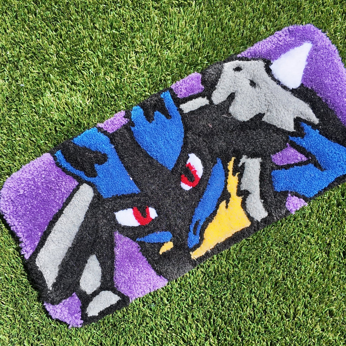 Lucario Desk Rug